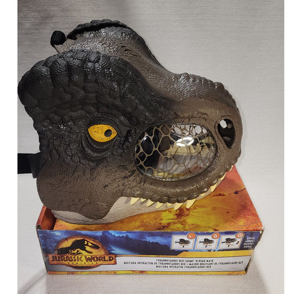 Jurassic world t-rex chomp and roar mask - Picture 4 of 4